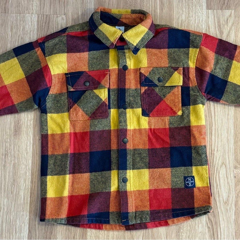 Tu Kids Plaid Shacket